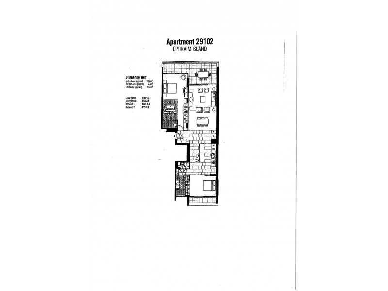 29102/2 Ephraim Island Parade, Paradise Point QLD 4216 Floorplan