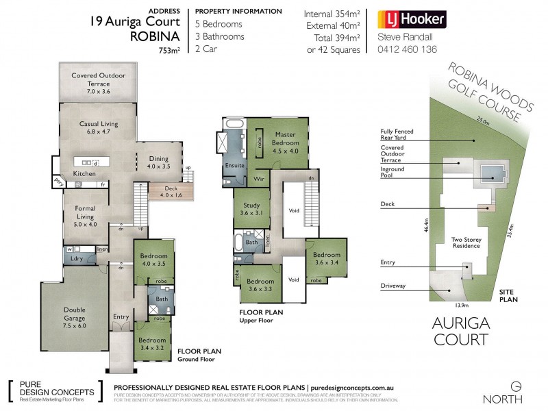 19 Auriga Court, Robina QLD 4226 Floorplan