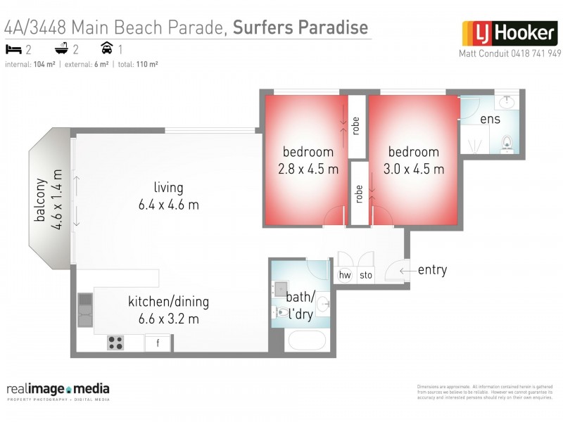 4A/1 Higman Street, Surfers Paradise QLD 4217