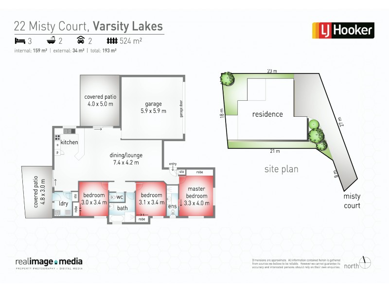 22 Misty Court, Varsity Lakes QLD 4227 Floorplan