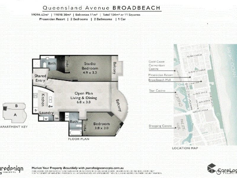 1809/24-26 Queensland Avenue, Broadbeach QLD 4218