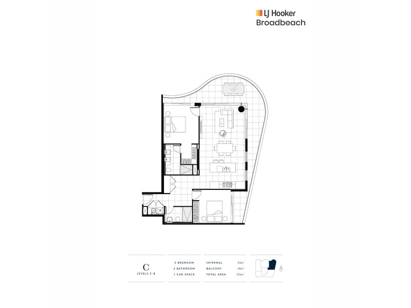 Broadbeach QLD 4218 Floorplan