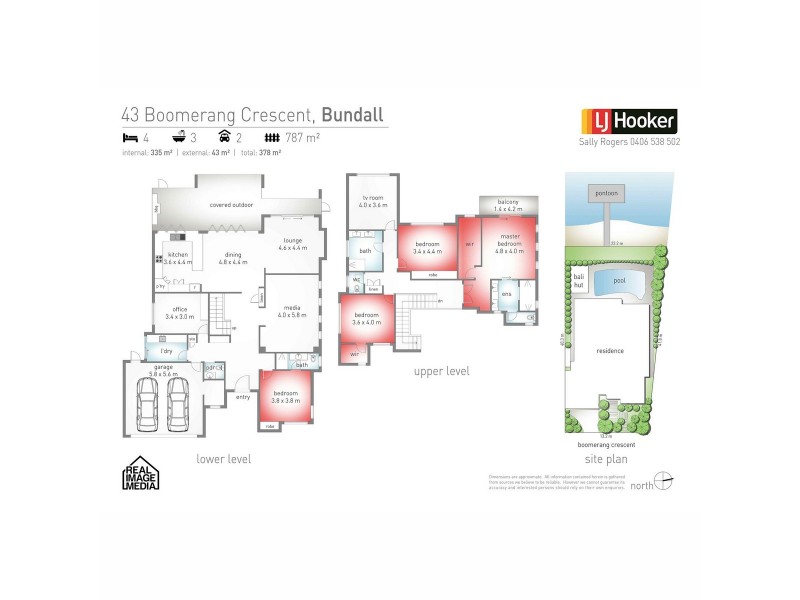 43 Boomerang Crescent, Sorrento QLD 4217 Floorplan
