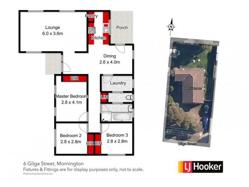 6 Gilga Street, Mornington VIC 3931 Floorplan