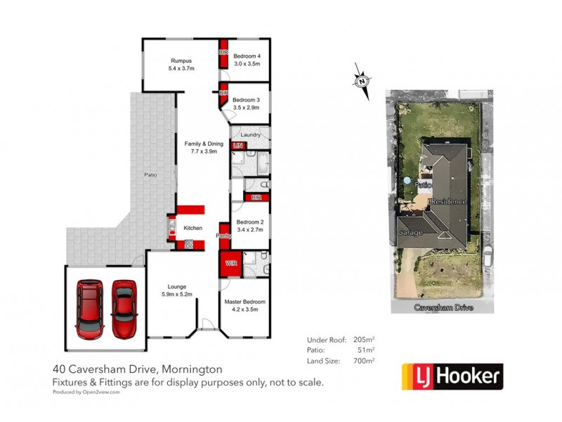 40 Caversham Drive, Mornington VIC 3931 Floorplan
