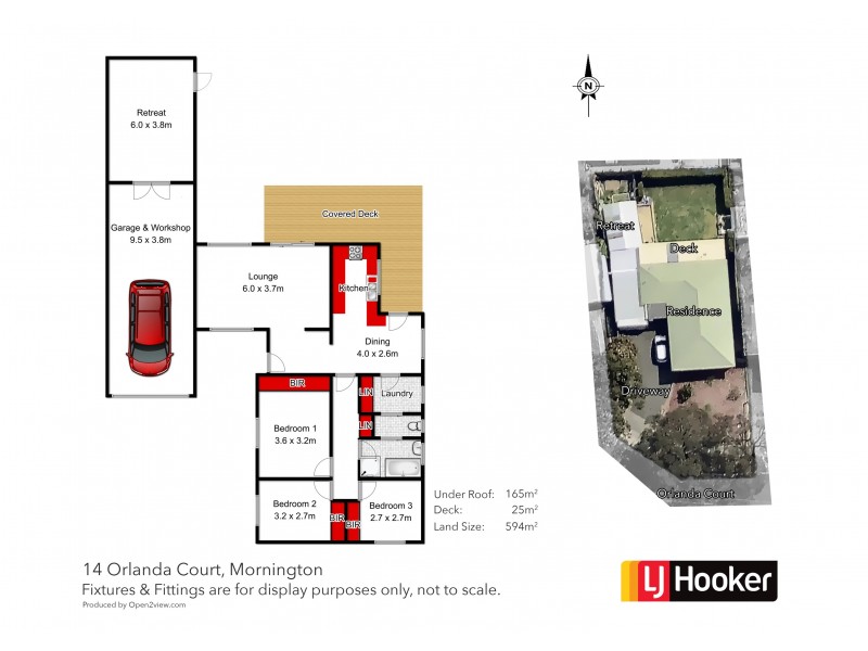 14 Orlanda Court, Mornington VIC 3931 Floorplan