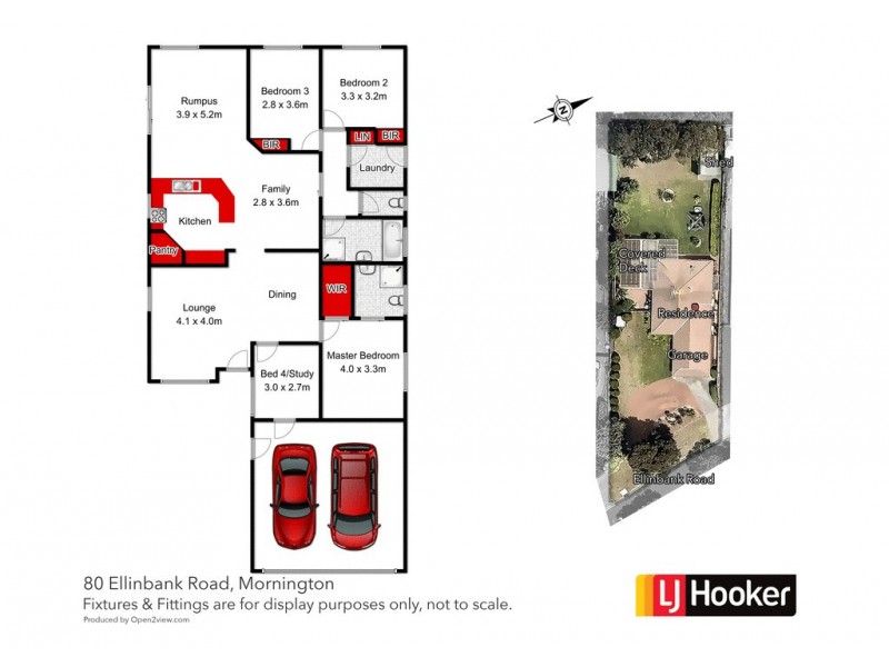 80 Ellinbank Crescent, Mornington VIC 3931 Floorplan