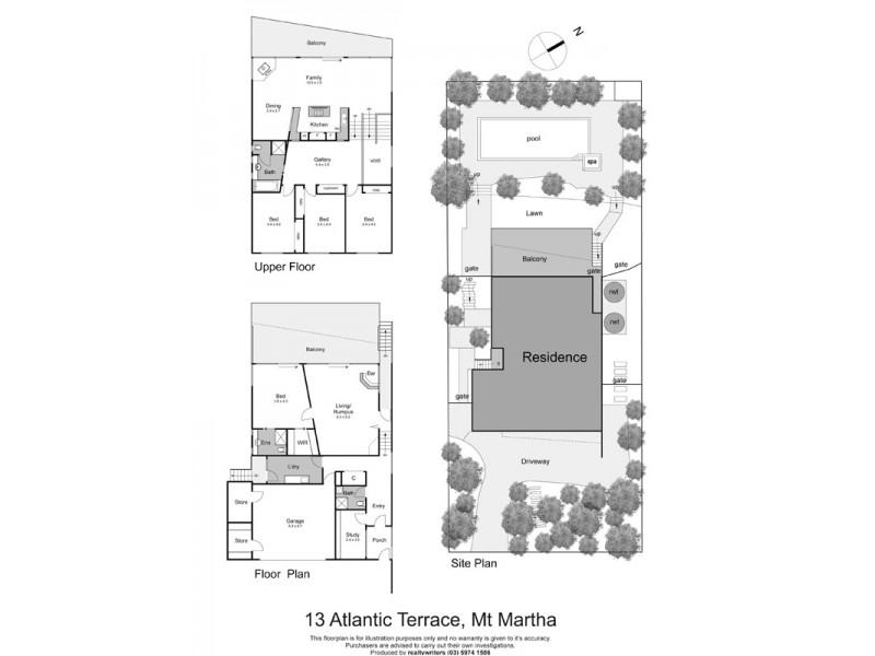 13 Atlantic Terrace, Mount Martha VIC 3934 Floorplan