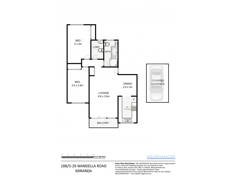 18b/5-29 Wandella Road, Miranda NSW 2228 Floorplan