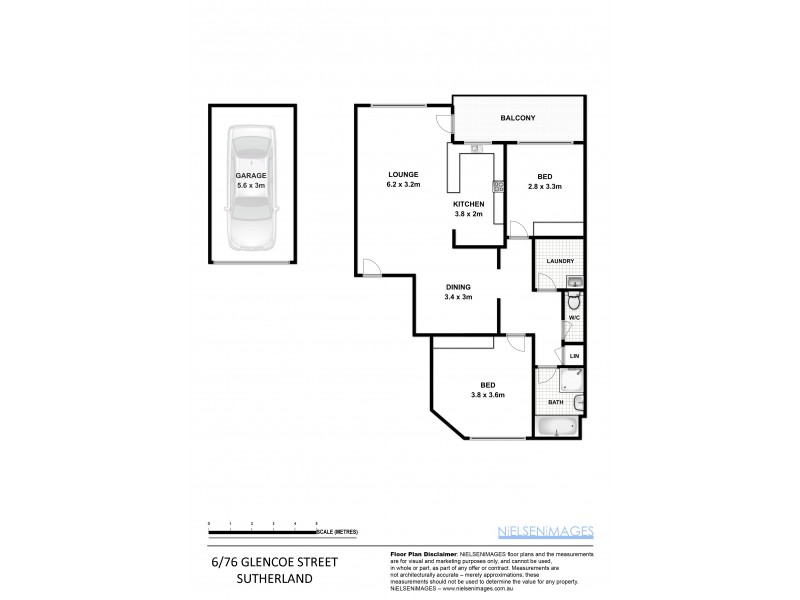 6/76 Glencoe Street, Sutherland NSW 2232 Floorplan