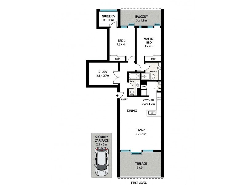 9/20 Eve Street, Erskineville NSW 2043 Floorplan