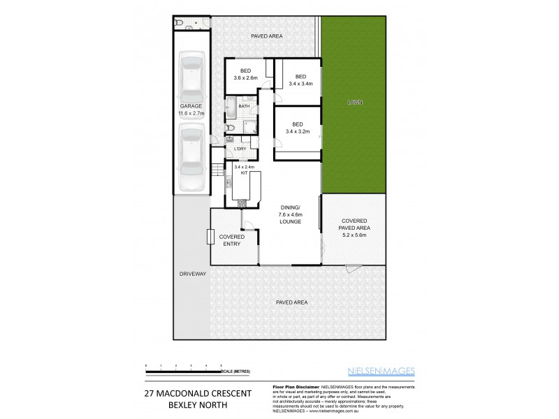 27 Macdonald Cres, Bexley North NSW 2207 Floorplan