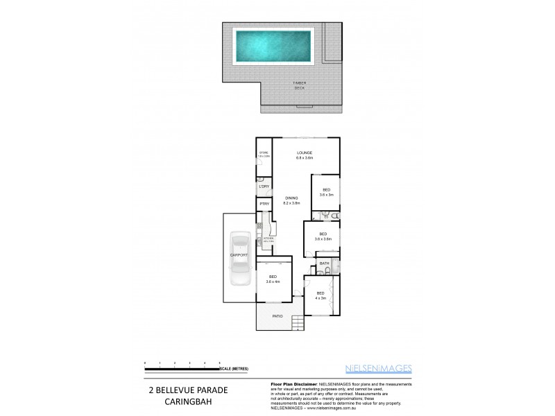2 Bellevue Parade, Caringbah NSW 2229 Floorplan