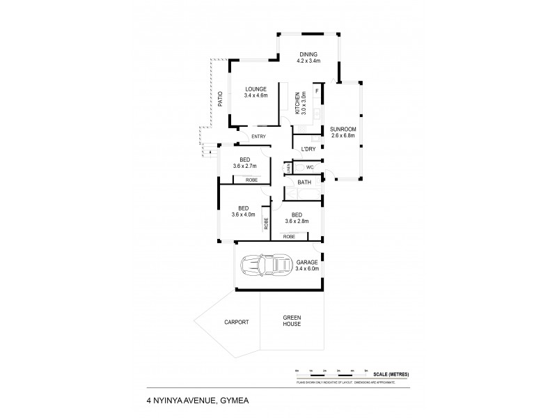 4 Nyinya Avenue, Gymea NSW 2227 Floorplan