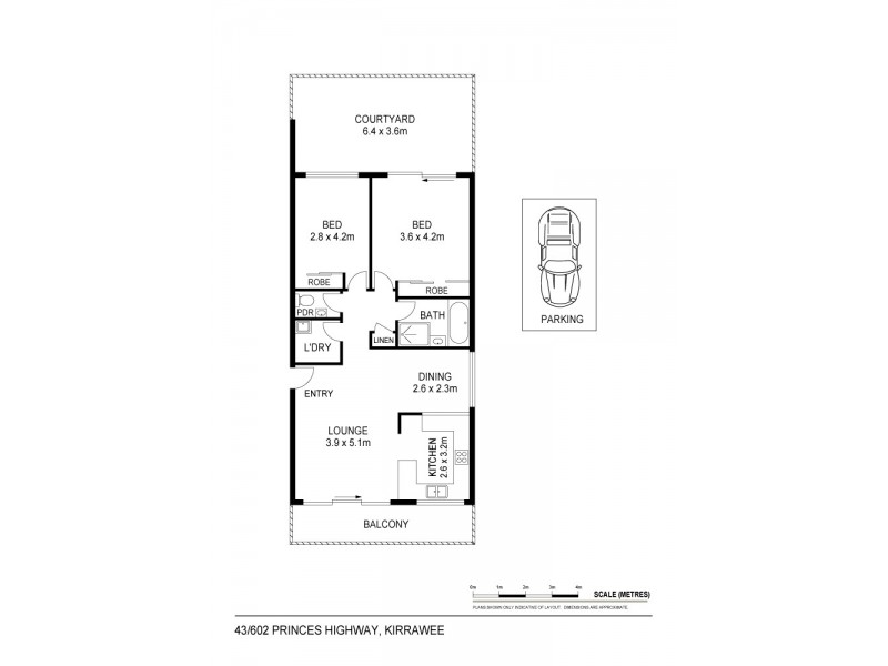 43/602-608 Princes Hwy, Kirrawee NSW 2232 Floorplan