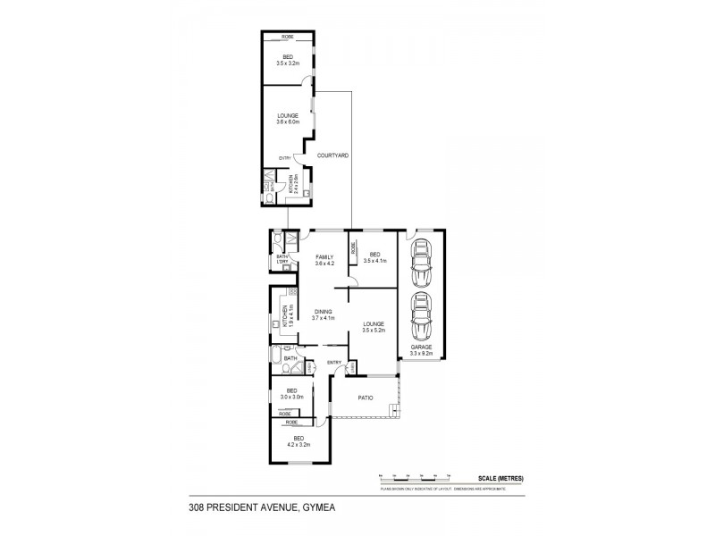308 President Avenue, Gymea NSW 2227 Floorplan