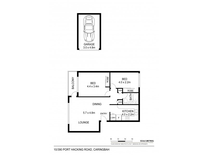 10/390 Port Hacking Road, Caringbah NSW 2229 Floorplan