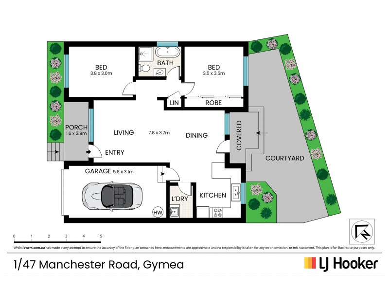 1/47 Manchester Road, Gymea NSW 2227 Floorplan