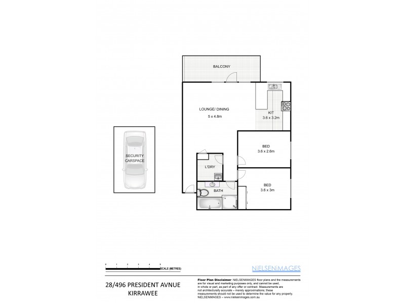 28/496 President Ave, Kirrawee NSW 2232 Floorplan
