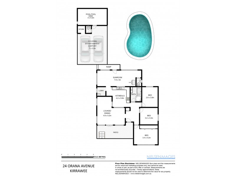 24 Orana Ave, Kirrawee NSW 2232 Floorplan