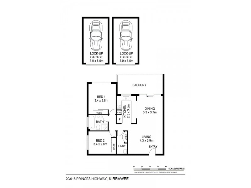 20/616-618 Princes Highway, Kirrawee NSW 2232 Floorplan
