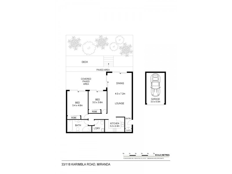 33/118 Karimbla Road, Miranda NSW 2228 Floorplan