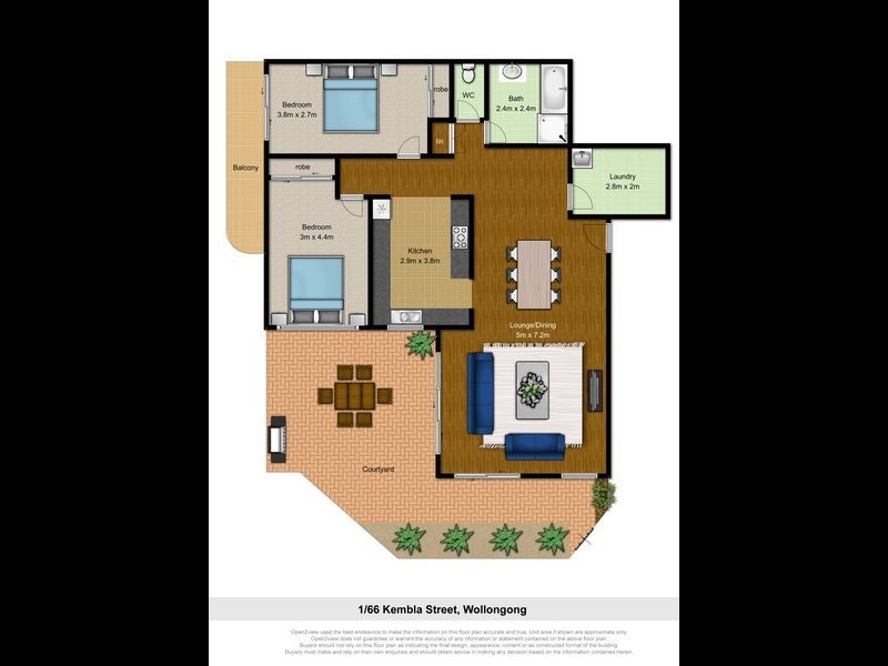 1/66 Kembla Street, Wollongong NSW 2500