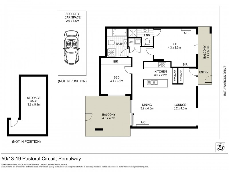 50/13-19 Pastoral Circuit, Pemulwuy NSW 2145