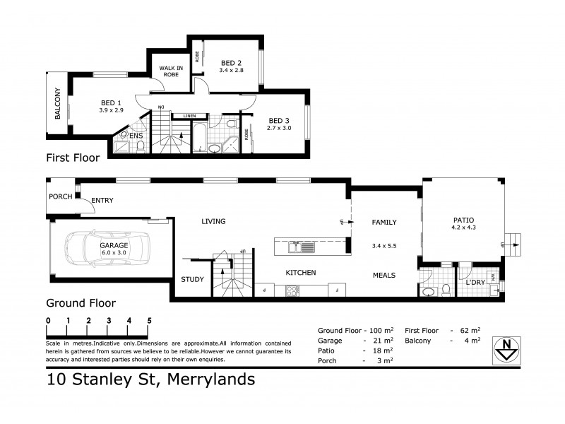 10A Stanley Street, Merrylands NSW 2160 Floorplan