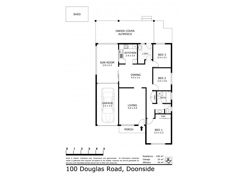 100 Douglas Rd, Doonside NSW 2767 Floorplan