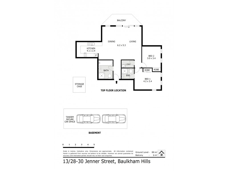 13/28-30 Jenner St, Baulkham Hills NSW 2153 Floorplan
