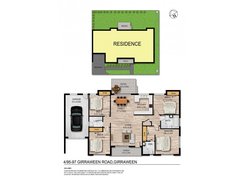 Unit 4/95-97 Girraween Rd, Girraween NSW 2145 Floorplan