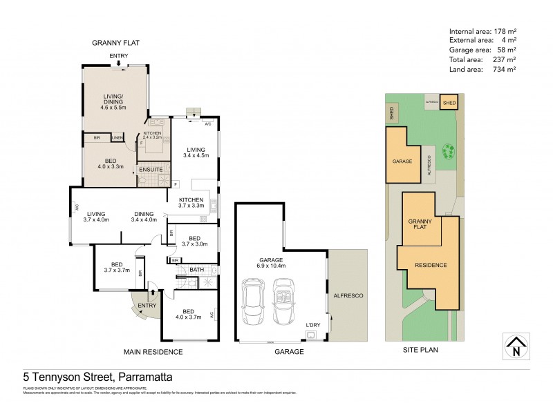 5 Tennyson Street, Parramatta NSW 2150 Floorplan