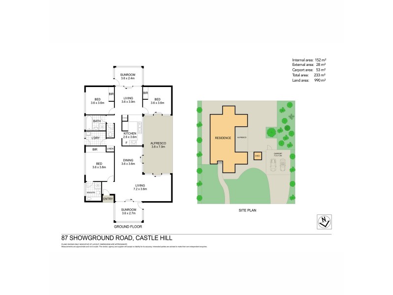 87 Showground Road, Castle Hill NSW 2154 Floorplan