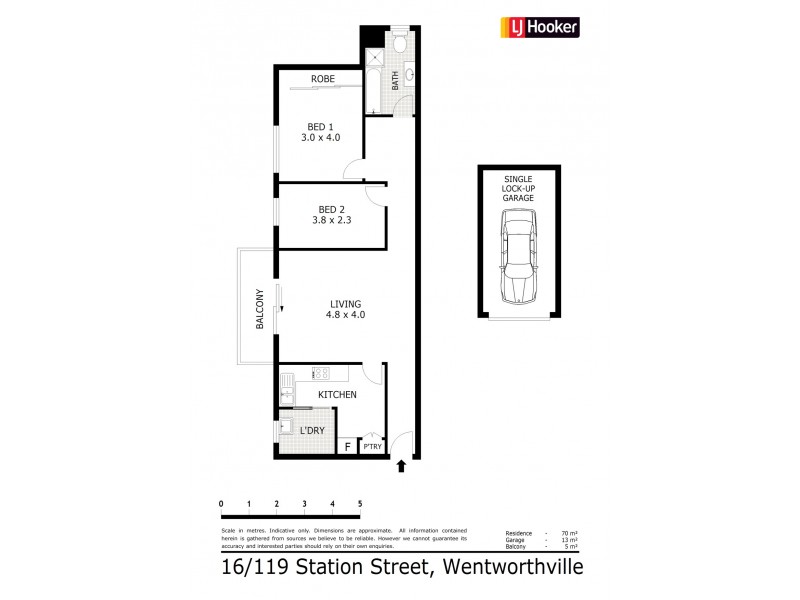 16/119-123 Station Street, Wentworthville NSW 2145 Floorplan