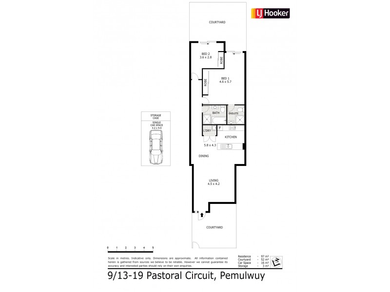 9/13-19 Pastoral Circuit, Pemulwuy NSW 2145 Floorplan