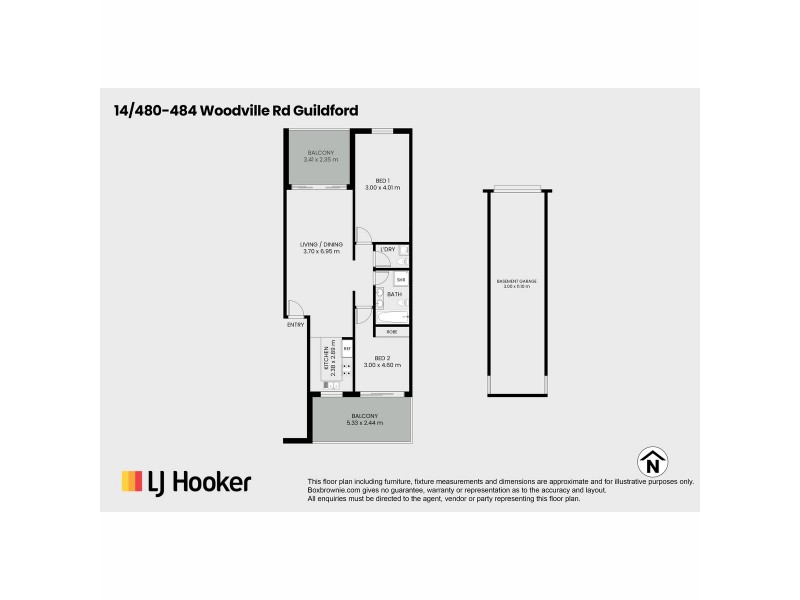 14/480-484 Woodville Road, Guildford NSW 2161 Floorplan
