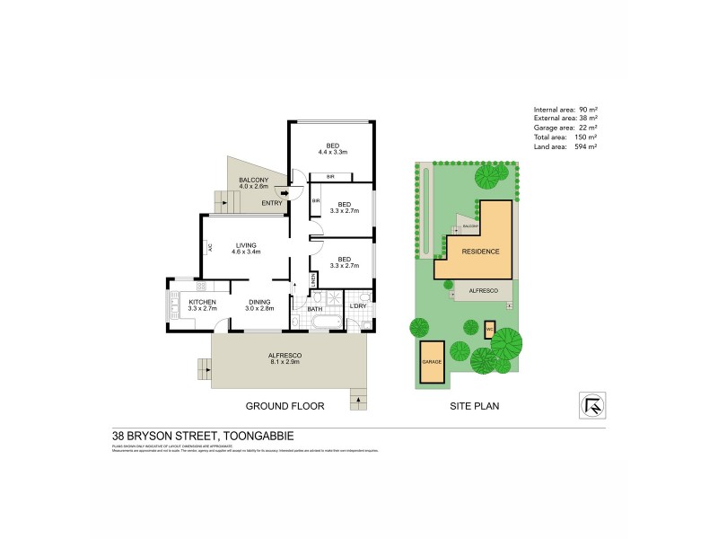 38 Bryson Street, Toongabbie NSW 2146 Floorplan