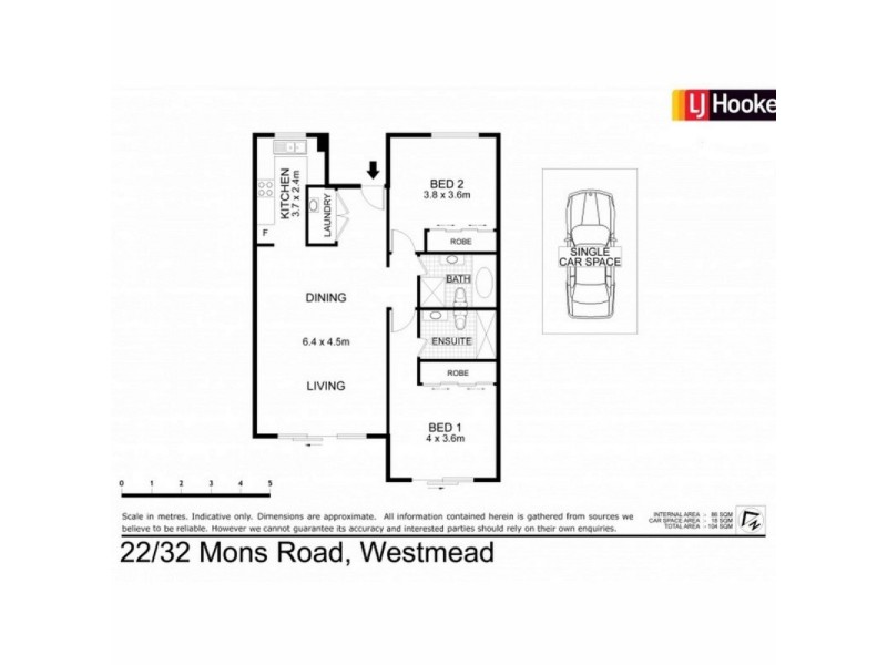 22/32-34 Mons Road, Westmead NSW 2145 Floorplan