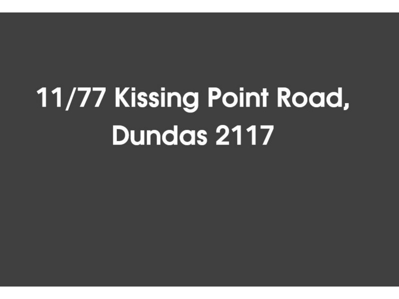 22/77 Kissing Point Road, Dundas NSW 2117