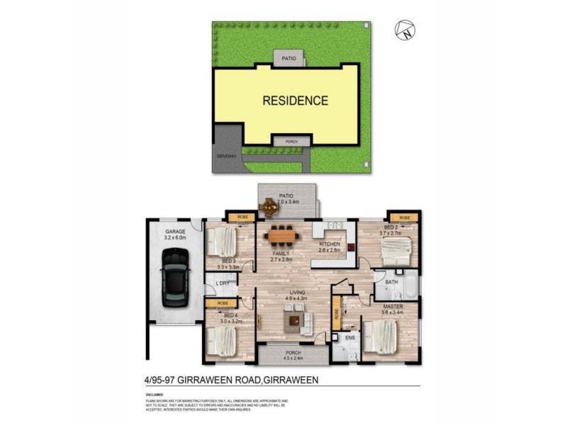 95c Girraween Road, Girraween NSW 2145 Floorplan