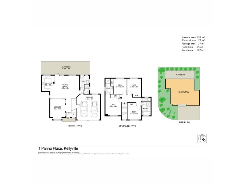 1 Pannu Place, Kellyville NSW 2155 Floorplan
