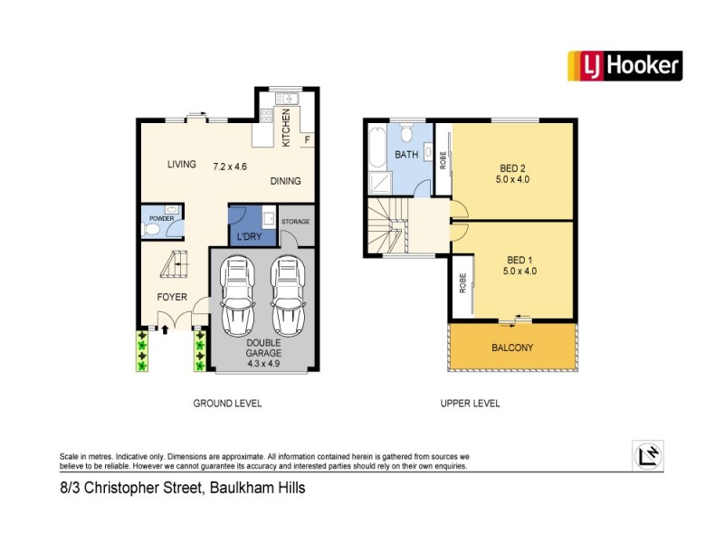8/3 Christopher Street, Baulkham Hills NSW 2153 Floorplan
