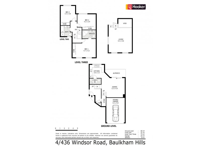 4/436 Windsor Rd, Baulkham Hills NSW 2153 Floorplan