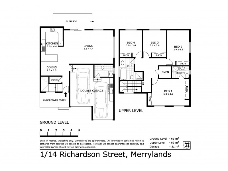 1/14 Richardson Street, Merrylands NSW 2160 Floorplan