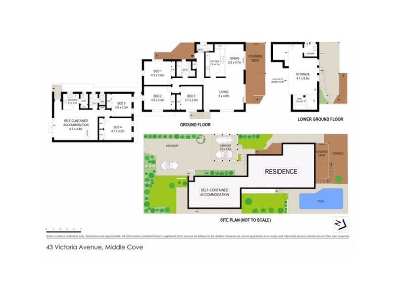 43 Victoria Avenue, Middle Cove NSW 2068 Floorplan