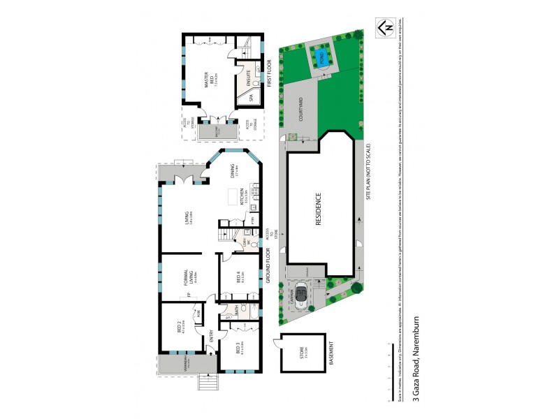 3 Gaza Road, Naremburn NSW 2065 Floorplan