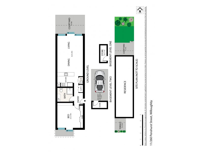 11/260 Penshurst Street, Willoughby NSW 2068 Floorplan