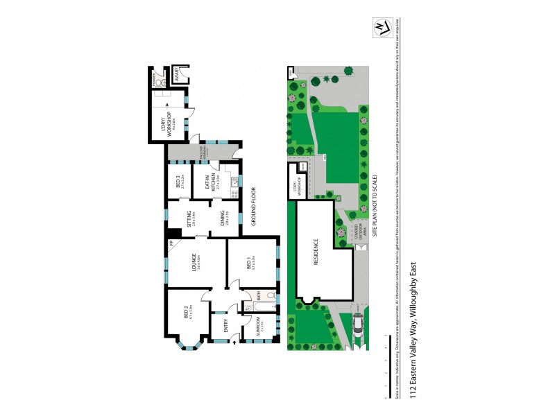 112 Eastern Valley Way, Willoughby NSW 2068 Floorplan