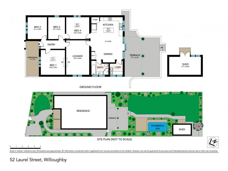 52 Laurel Street, Willoughby NSW 2068 Floorplan